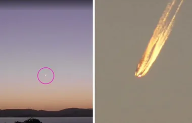 Are aliens invading us? Baffling video of fireball over Tassie skies has us wondering
