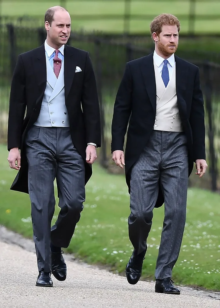 Prince Harry and William