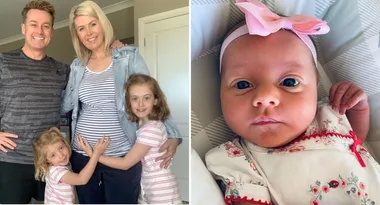 Sailor, Scout or Sunday? Chezzi Denyer shows off her identical looking girls