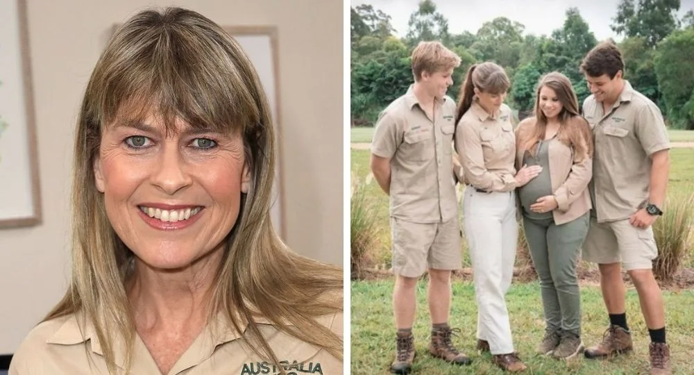 Terri and Bindi Irwin’s first days with baby girl