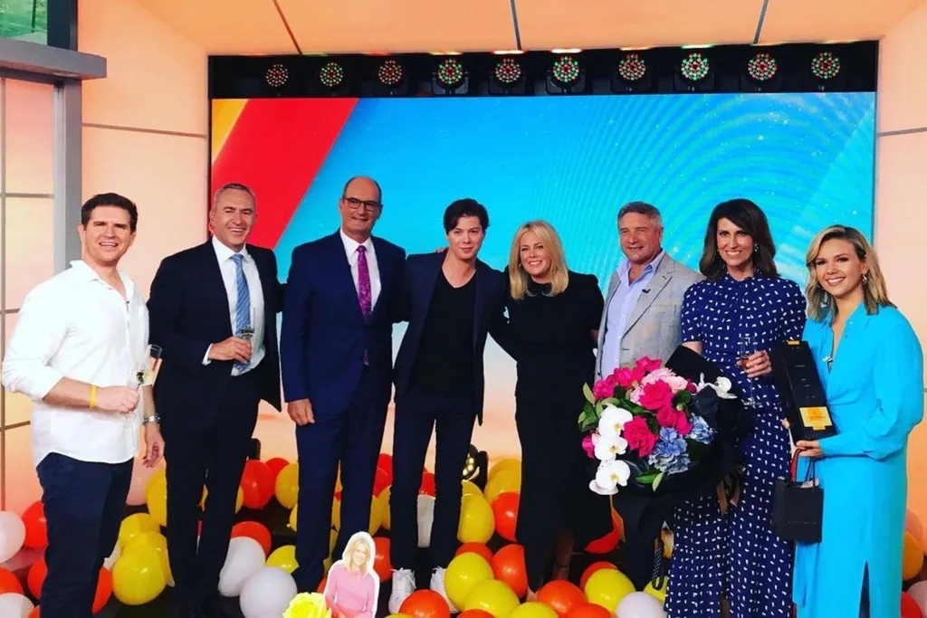 sam armytage sunrise farewell