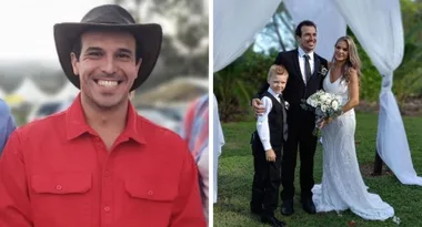 The farmer got his wife! Farmer Sam Reitano is officially married