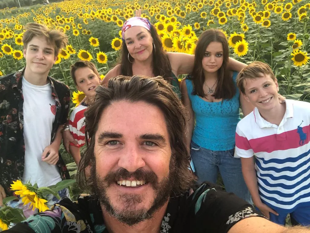 Kate Langbroek italy family