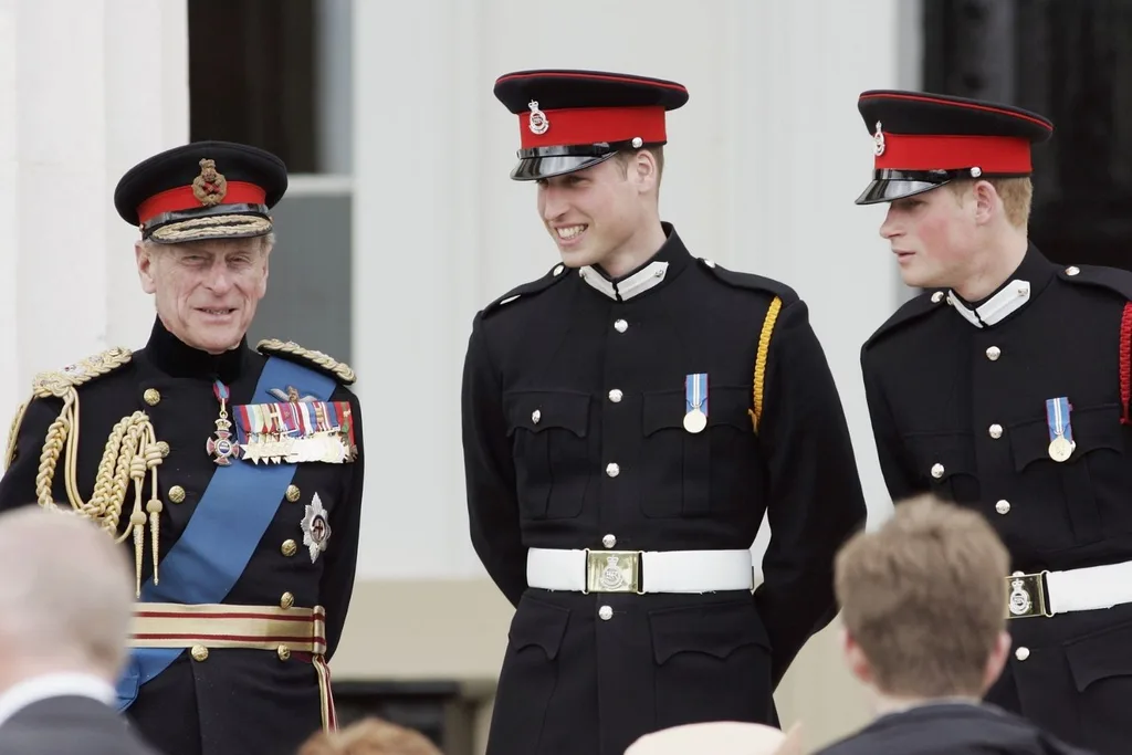 Prince Philip Prince William Prince Harry