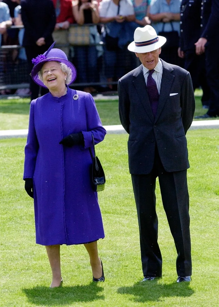 queen philip laughing