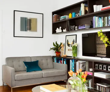 Lounge in showcase home