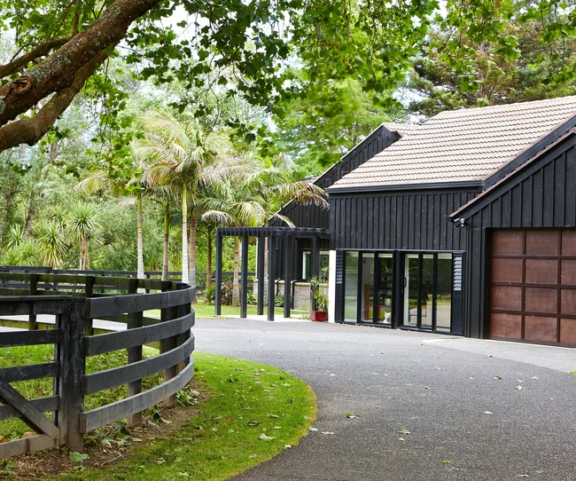 entrance to country lifestyle block