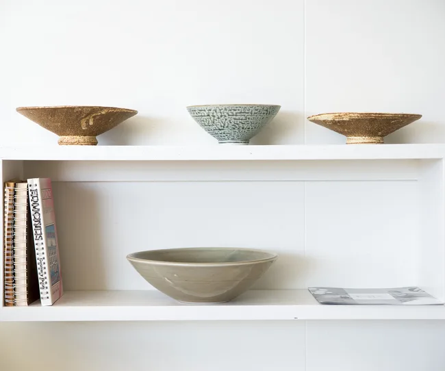 Pottery by Hawke’s Bay’s Kim Morgan.