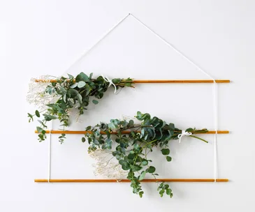 How to: Make your own eucalyptus hanger