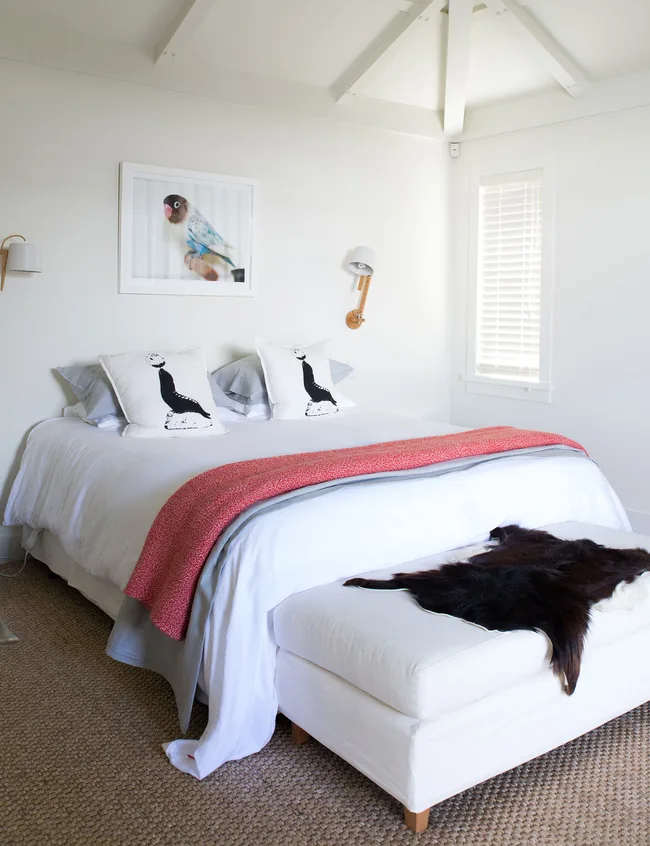 Wall hung bedside lamps