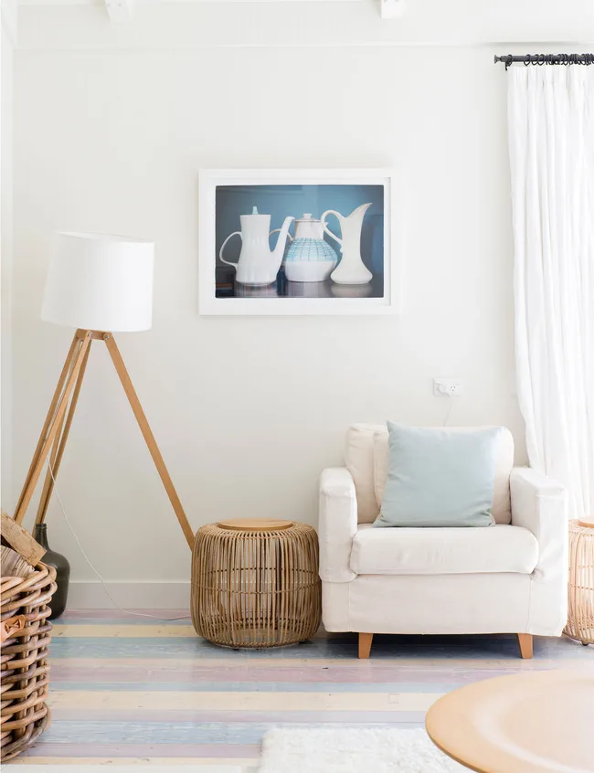 beach house interior