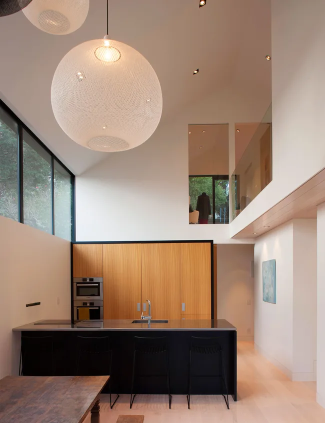 Uncluttered kitchen