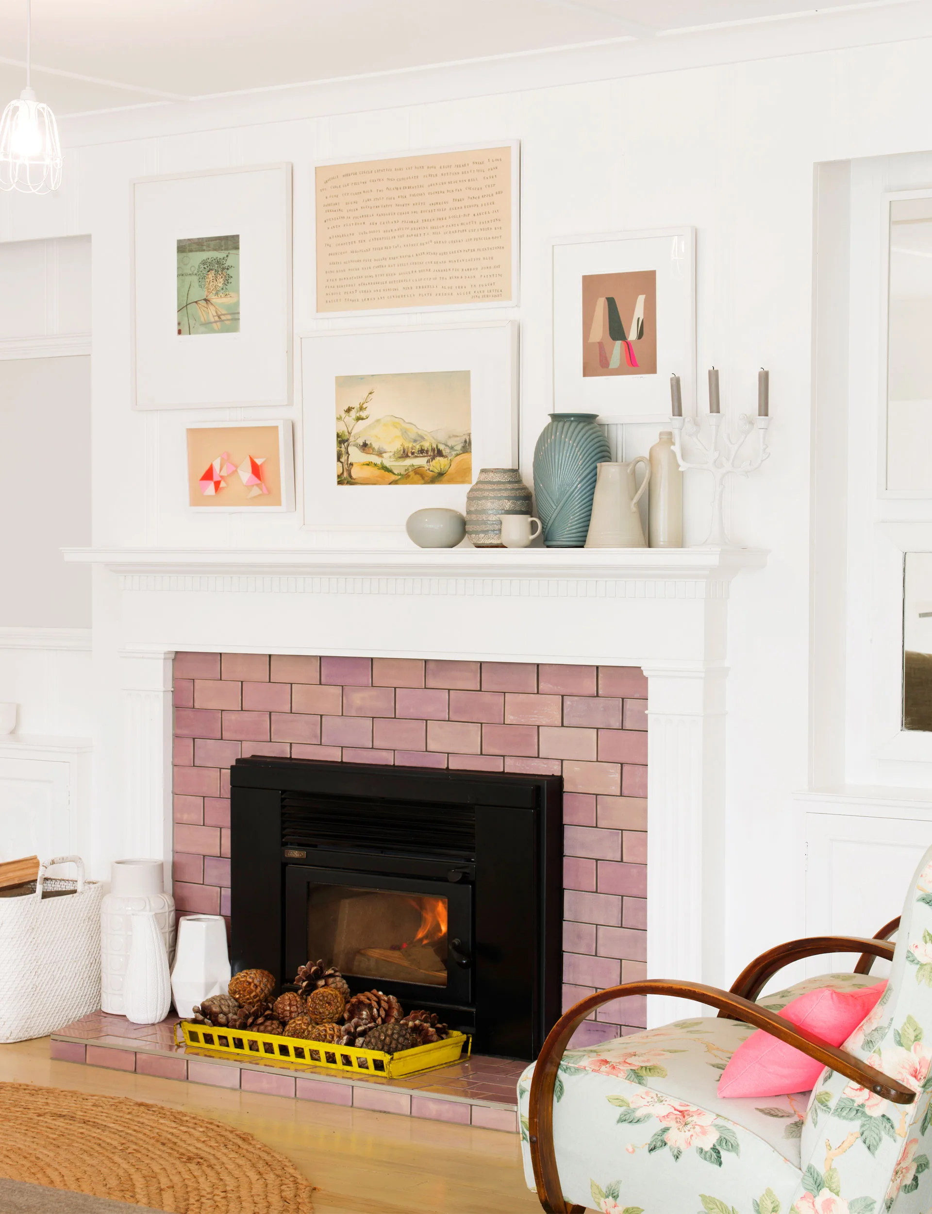 Weston House fireplace