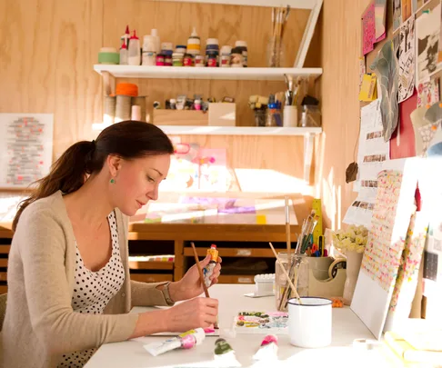 Weston House art studio