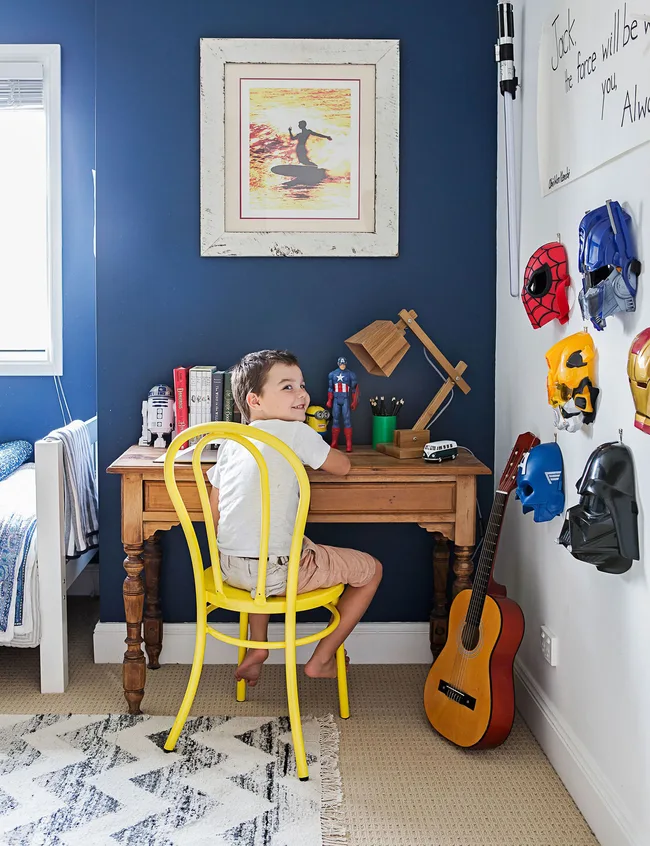 Bernadette Cross, brick cottage, kids bedroom, Queensland, beach house