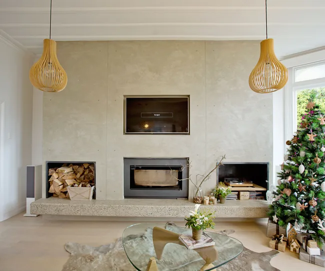 David Trubridge, pendant lights, cowhide