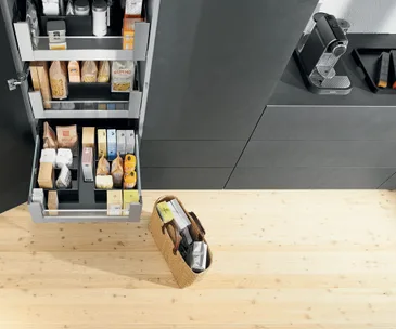 kitchen storage, drawer space, kitchen, organisation