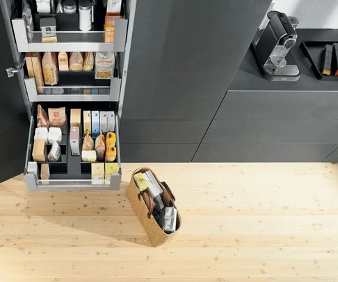 kitchen storage, drawer space, kitchen, organisation