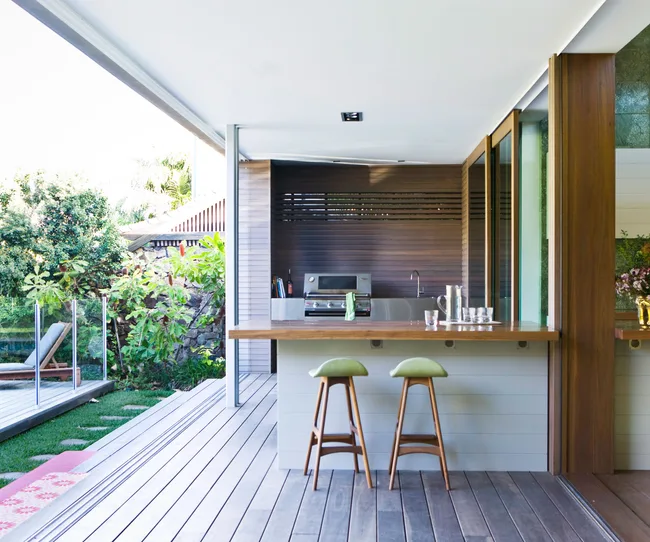 Location is key when it comes to your outdoor entertaining area.