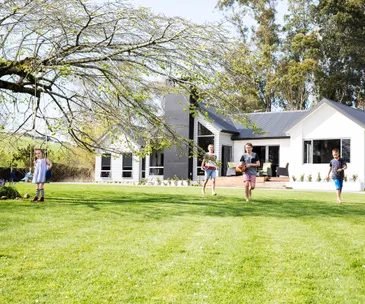 A Southland farming family build their dream home