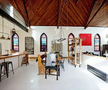 A Dunedin couple transform a church into a family home