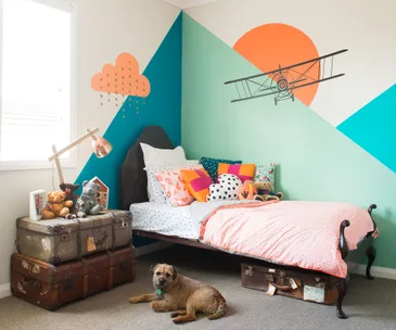A little boy’s room with a creative edge