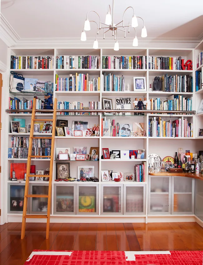 Floor to ceiling bookcase