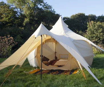 A luxury tent set to take the glamping world by storm