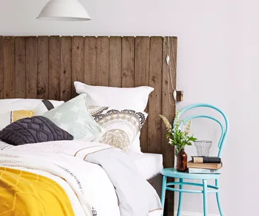 6 alternative DIY headboards to try