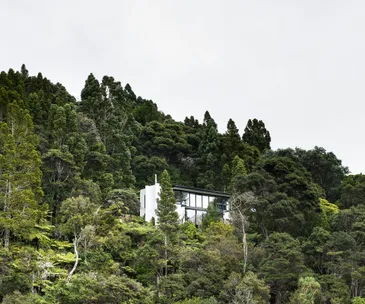 A serene west-Auckland home with calming sea views