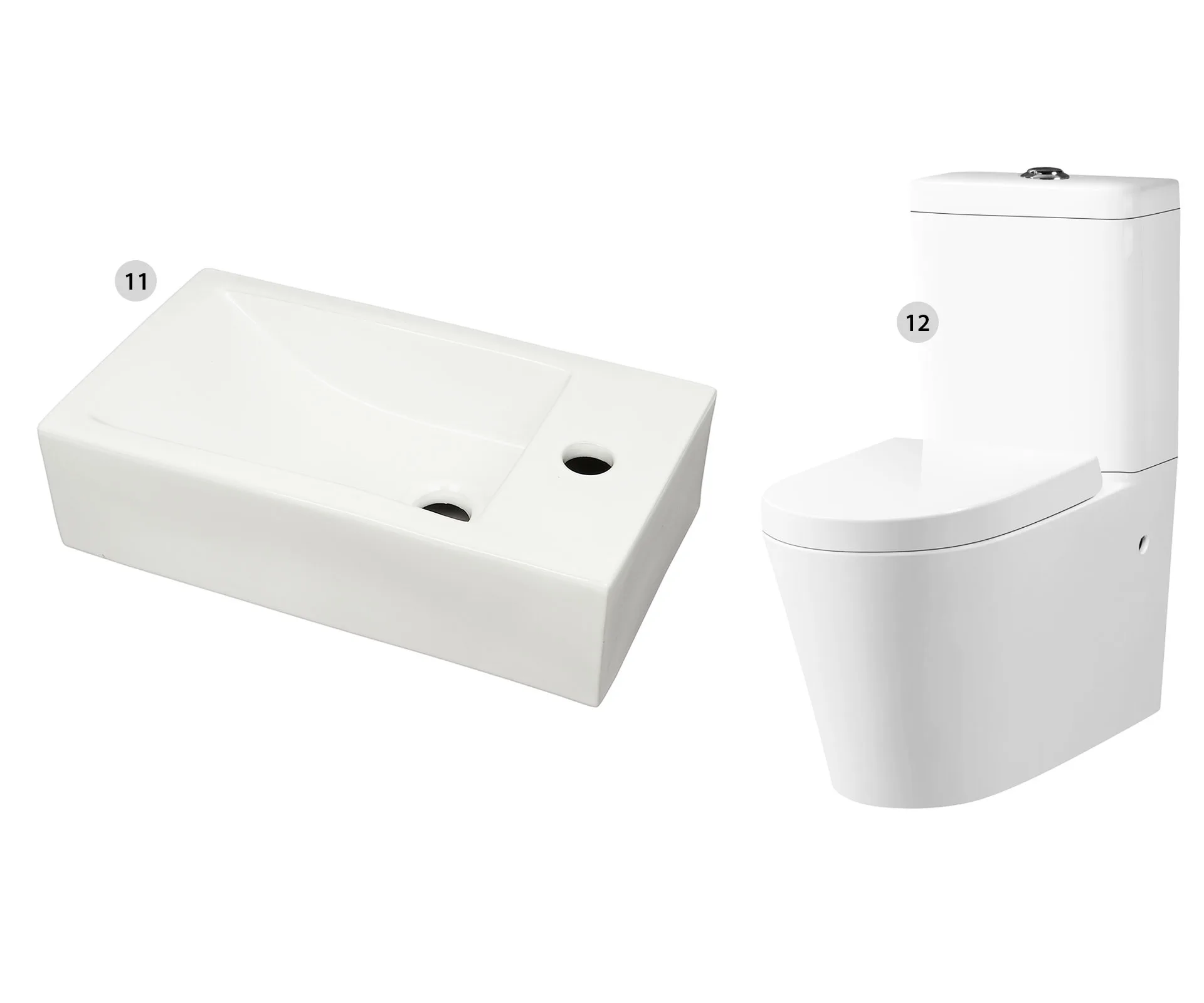 Sink-and-toilet