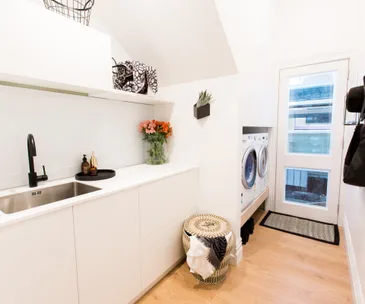 Renovation series: lessons for the laundry