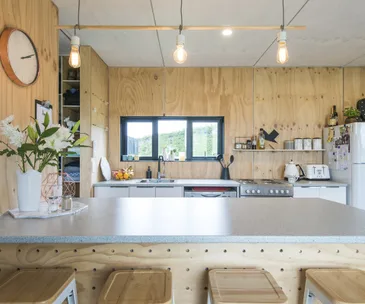 Then & Now: A container becomes a home