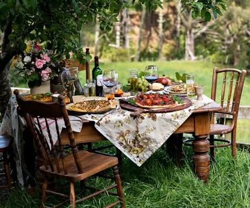 All the inspiration necessary for a late-summer lunch