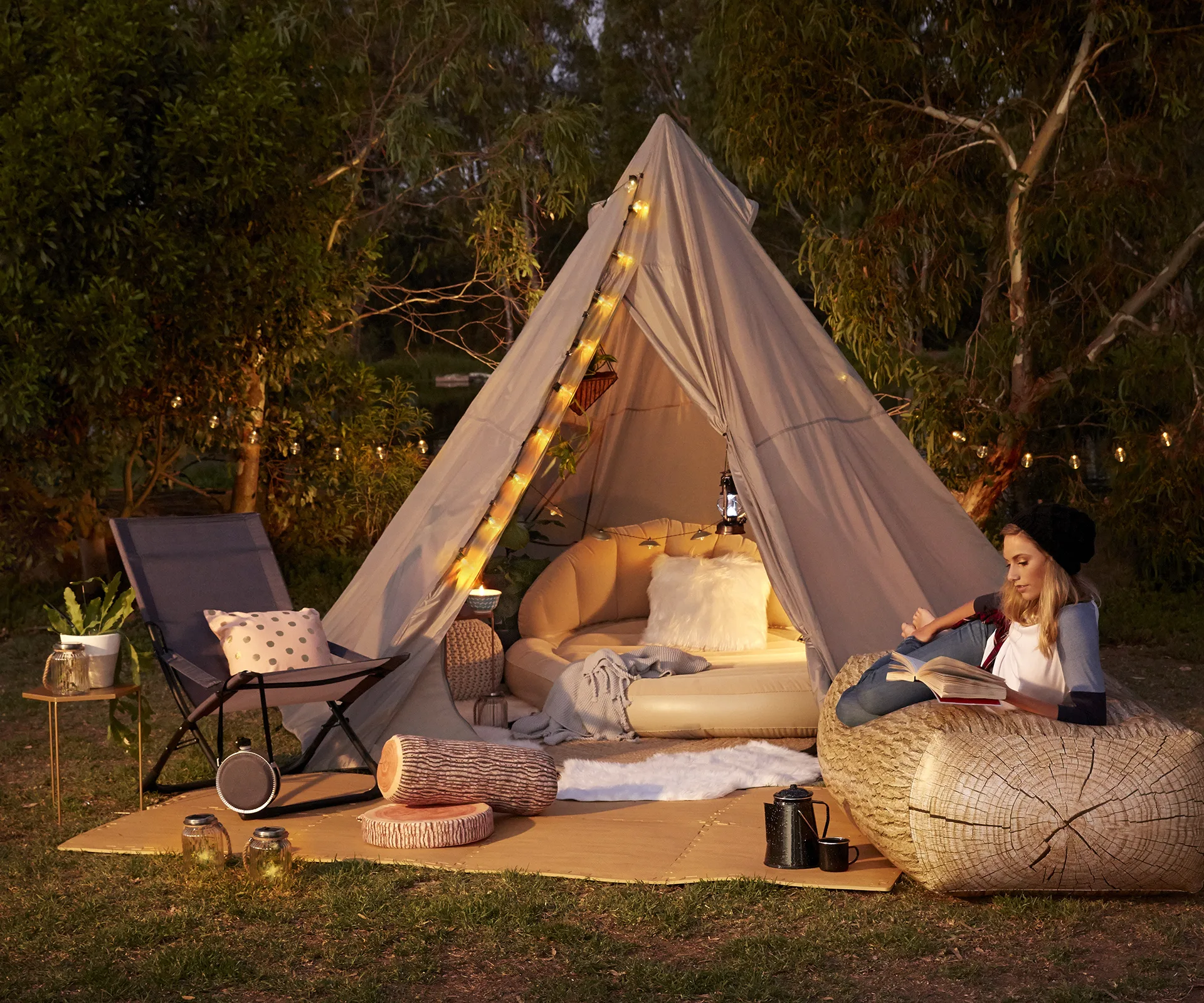 Bell tent kmart best sale