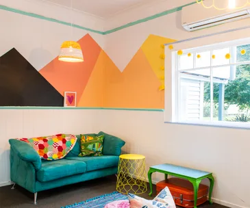 A Christchurch charity HQ gets a colourful makeover