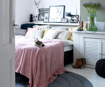 How to add personality to a rented bedroom