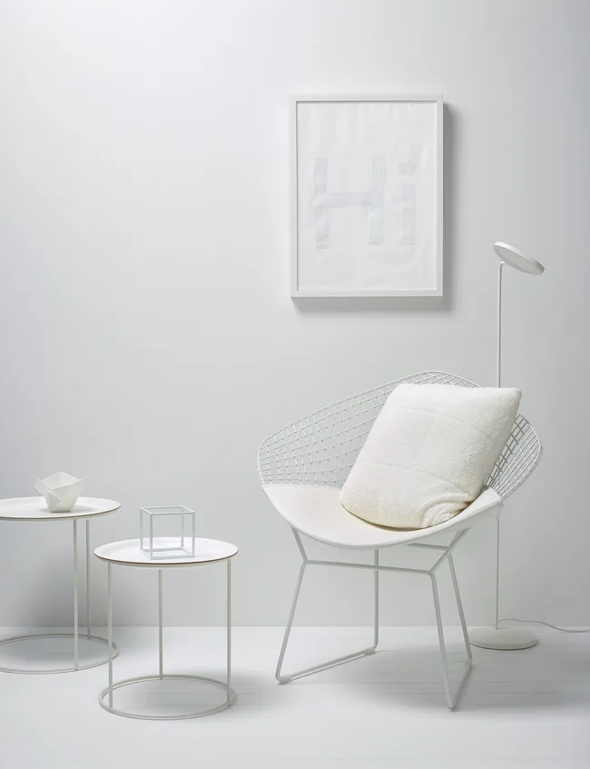 Graphic neutral interior