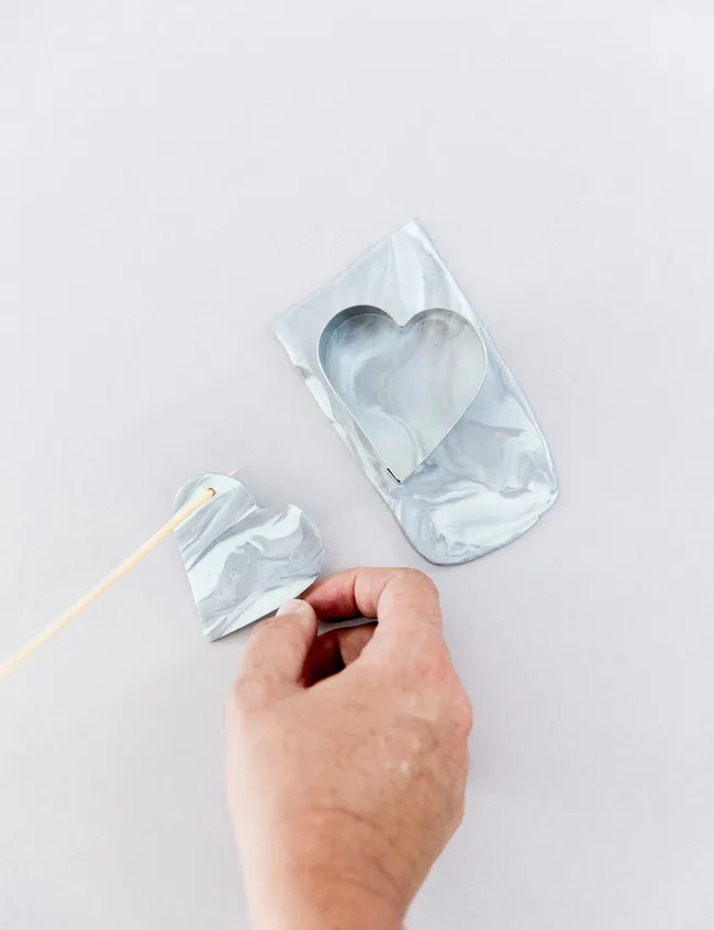 Warehouse Stationery marble key ring