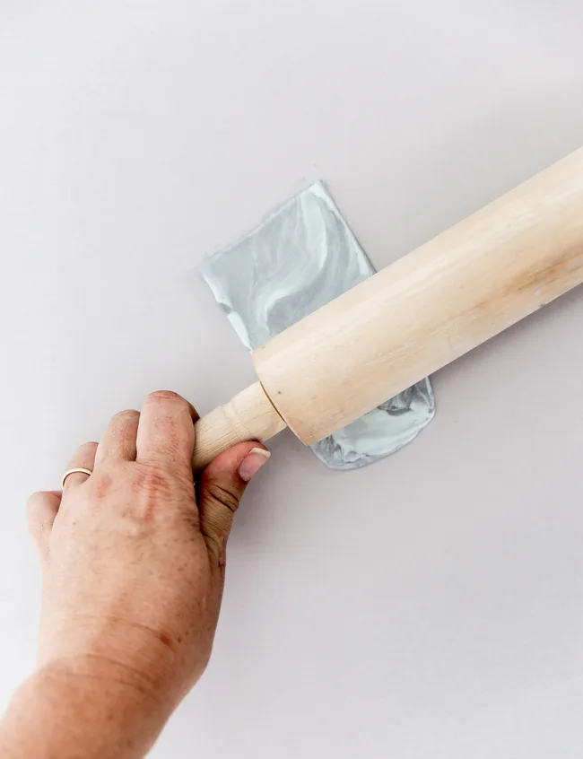 Warehouse Stationery marble key ring