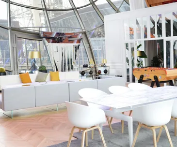 Watch the first-ever Eiffel Tower apartment being built in 48 hours