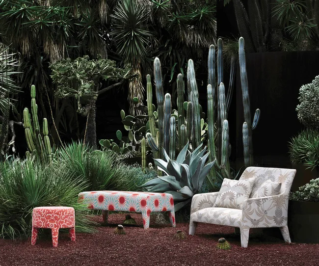 The Paradiso collection by Catherine Martin for Mokum.
