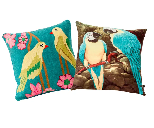 Cushions, $79 (left), and $129 (right), from Republic.