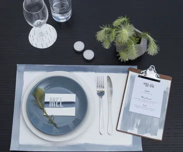 How to make a place setting for your next dinner party