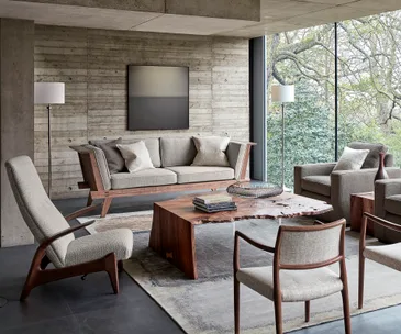 Take your cue from the great outdoors and fill your home with natural materials and fabrics in organic colours.