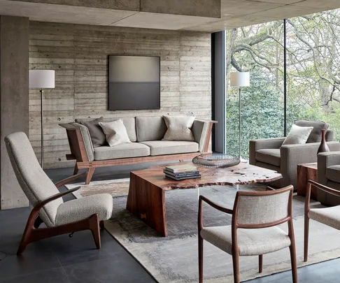 Take your cue from the great outdoors and fill your home with natural materials and fabrics in organic colours.