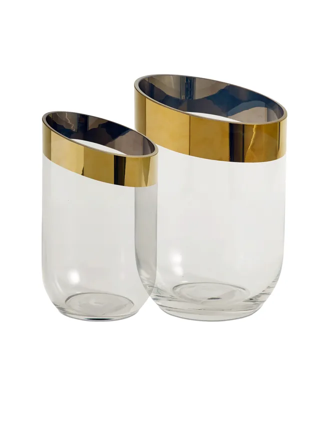 Vases, $70 and $80, from BoConcept.