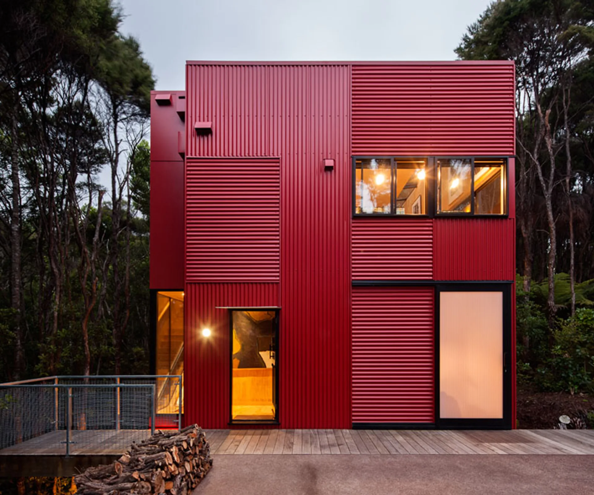 Crosson Architects, The Red House, Auckland, New Zealand.