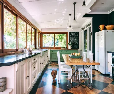 A riverside cottage with a charming eclectic interior