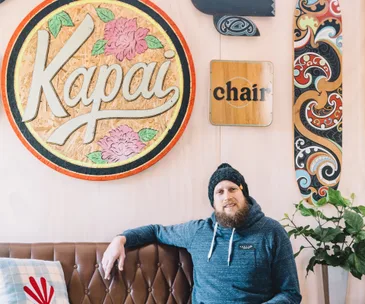 A Hawke’s Bay sleepout is transformed into an art studio and bar